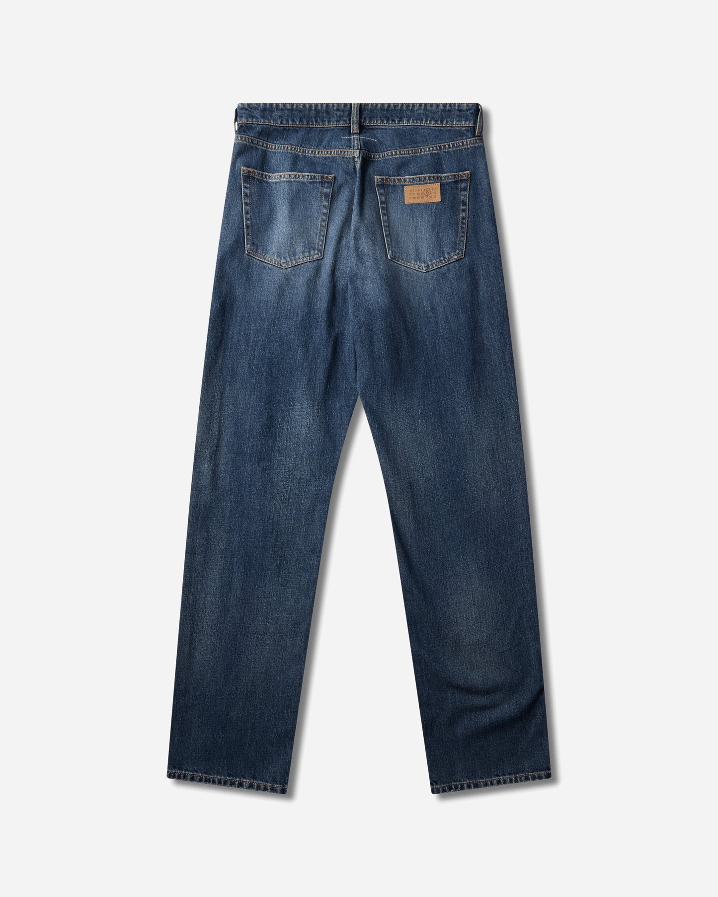 MM6 Maison Margiela Pants 5 Pockets Dark Blue Pants Denim SH2LA0063 963