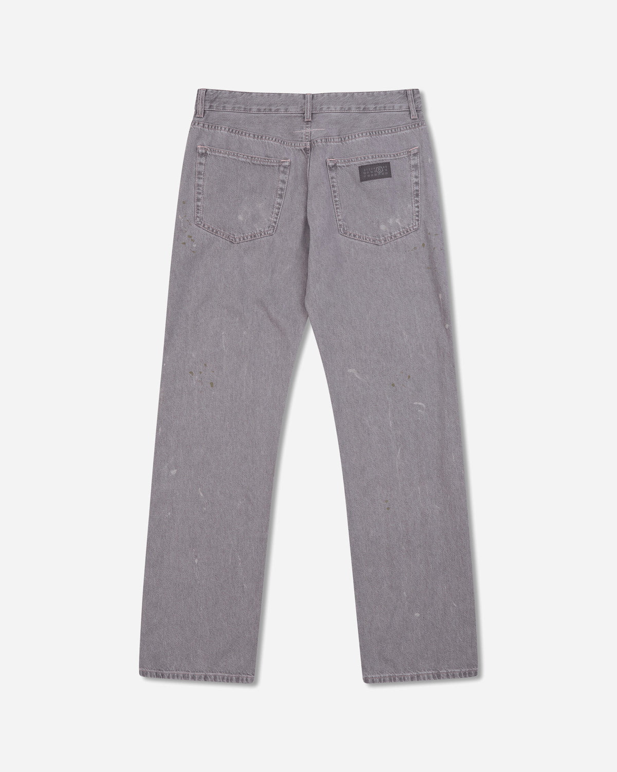 MM6 Maison Margiela Wmns Pants 5 Pockets Washed Black Pants Denim S62LB0223 964