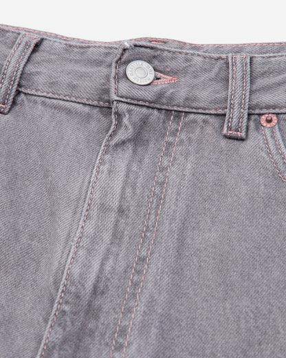 MM6 Maison Margiela Wmns Pants 5 Pockets Washed Black Pants Denim S62LB0223 964