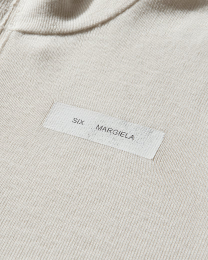 MM6 Maison Margiela Polo Shirt Off White Coats and Jackets Down Jackets SH0GL0001 102