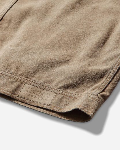 MM6 Maison Margiela Sportsjacket Sand Coats and Jackets Down Jackets SH0AM0078 123