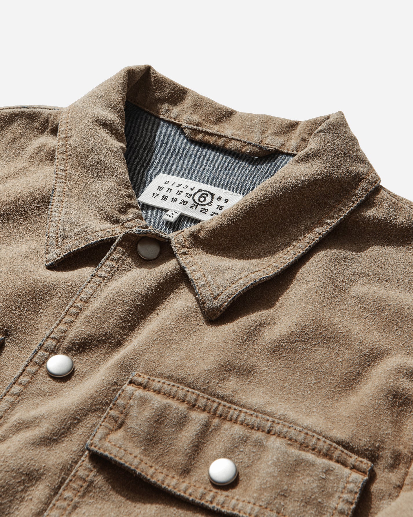 MM6 Maison Margiela Sportsjacket Sand Coats and Jackets Down Jackets SH0AM0078 123