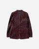 MM6 Maison Margiela Mm6 Jacket Burgundy Coats and Jackets Jackets SH2BN0019 227