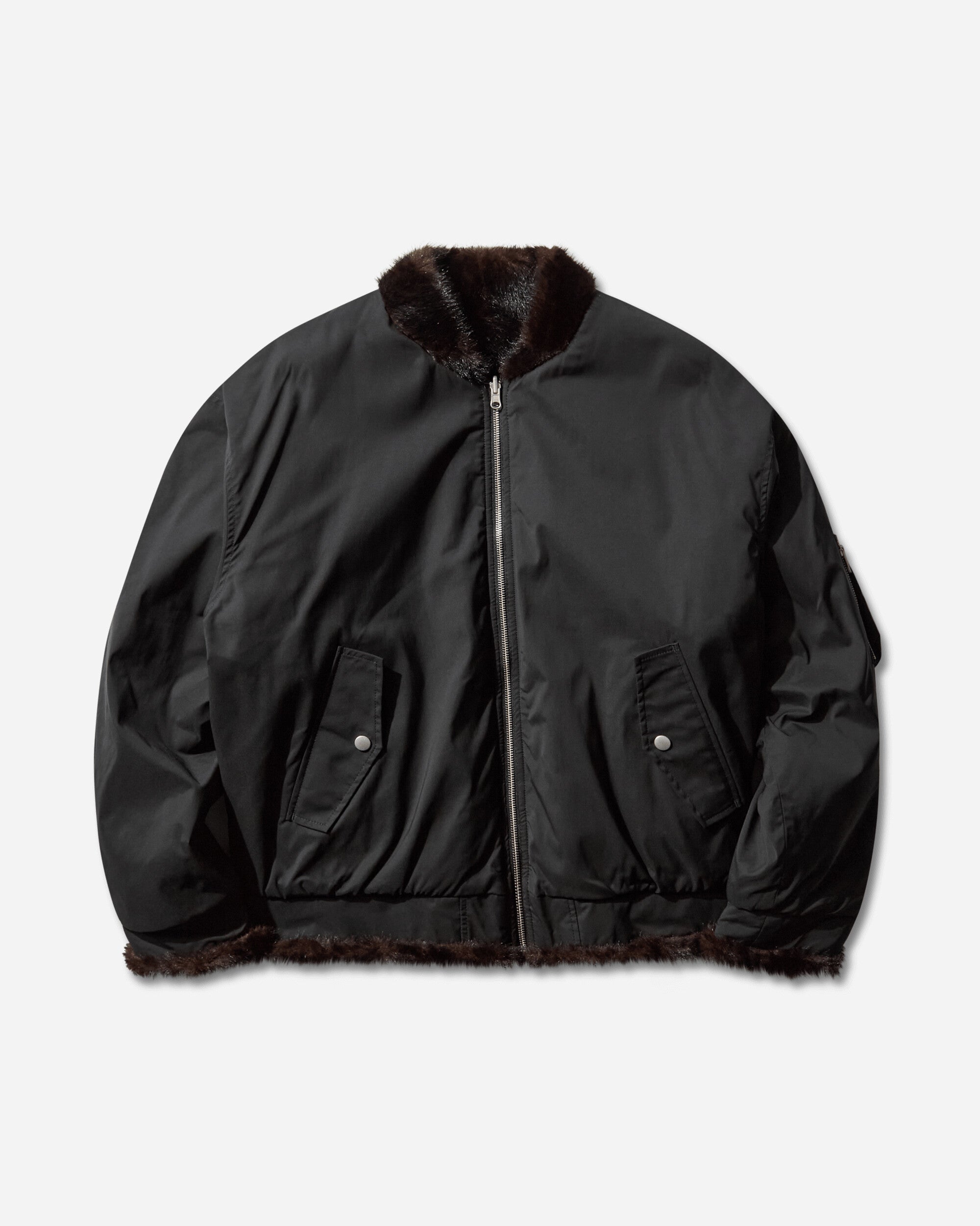 MM6 Maison Margiela Mm6 Sportsjacket Black/Brown Coats and Jackets Jackets SH2AM0044 962