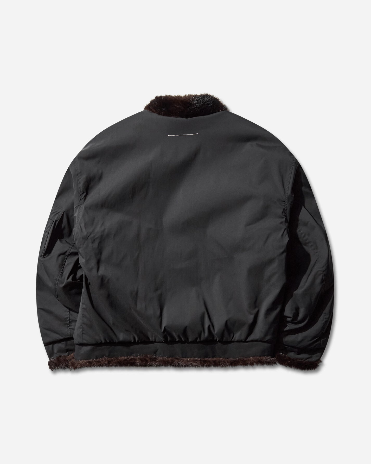 MM6 Maison Margiela Mm6 Sportsjacket Black/Brown Coats and Jackets Jackets SH2AM0044 962