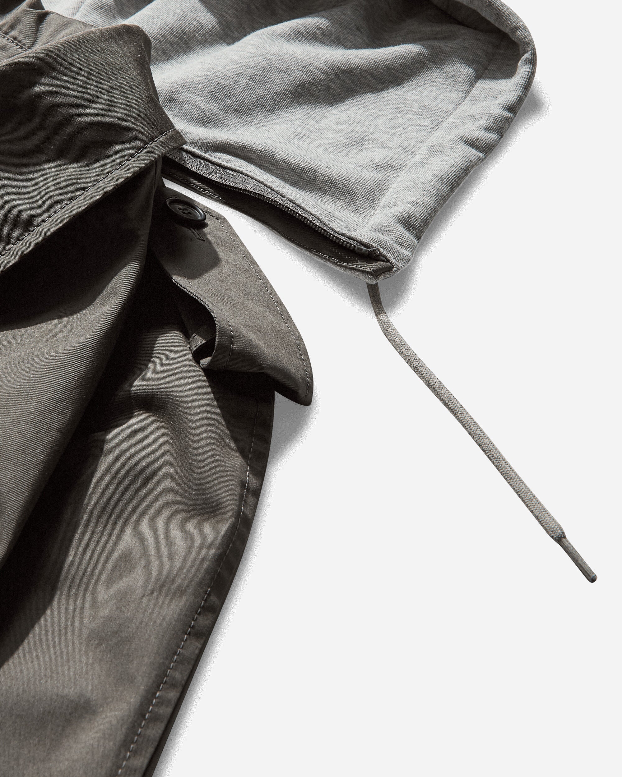 MM6 Maison Margiela Mm6 Trench Coat Grey Coats and Jackets Jackets SH0AH0005 860