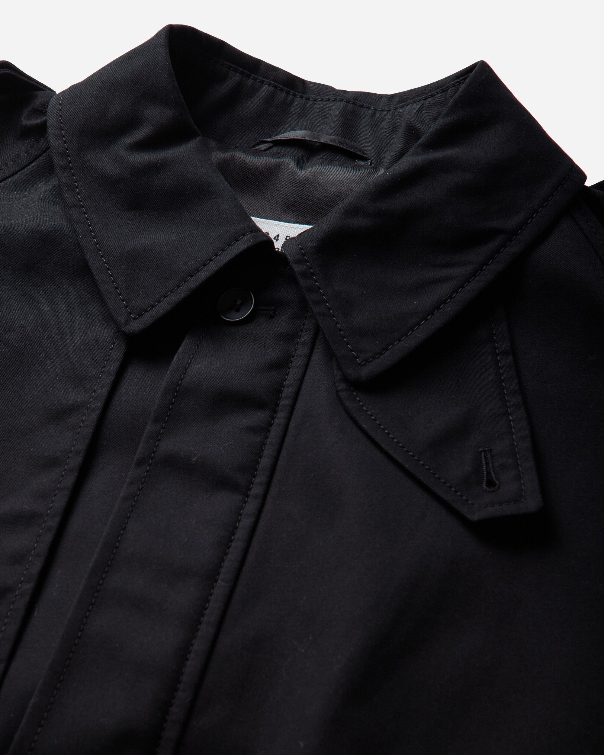 MM6 Maison Margiela Sportsjacket Black Coats and Jackets Jackets SH0AM0103 900