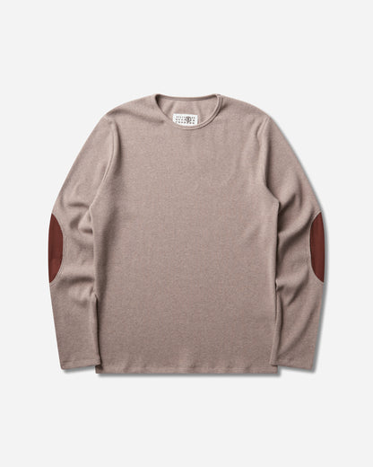 MM6 Maison Margiela Longsleeved Top Taupe T-Shirts Longsleeve SH0NH0025 809