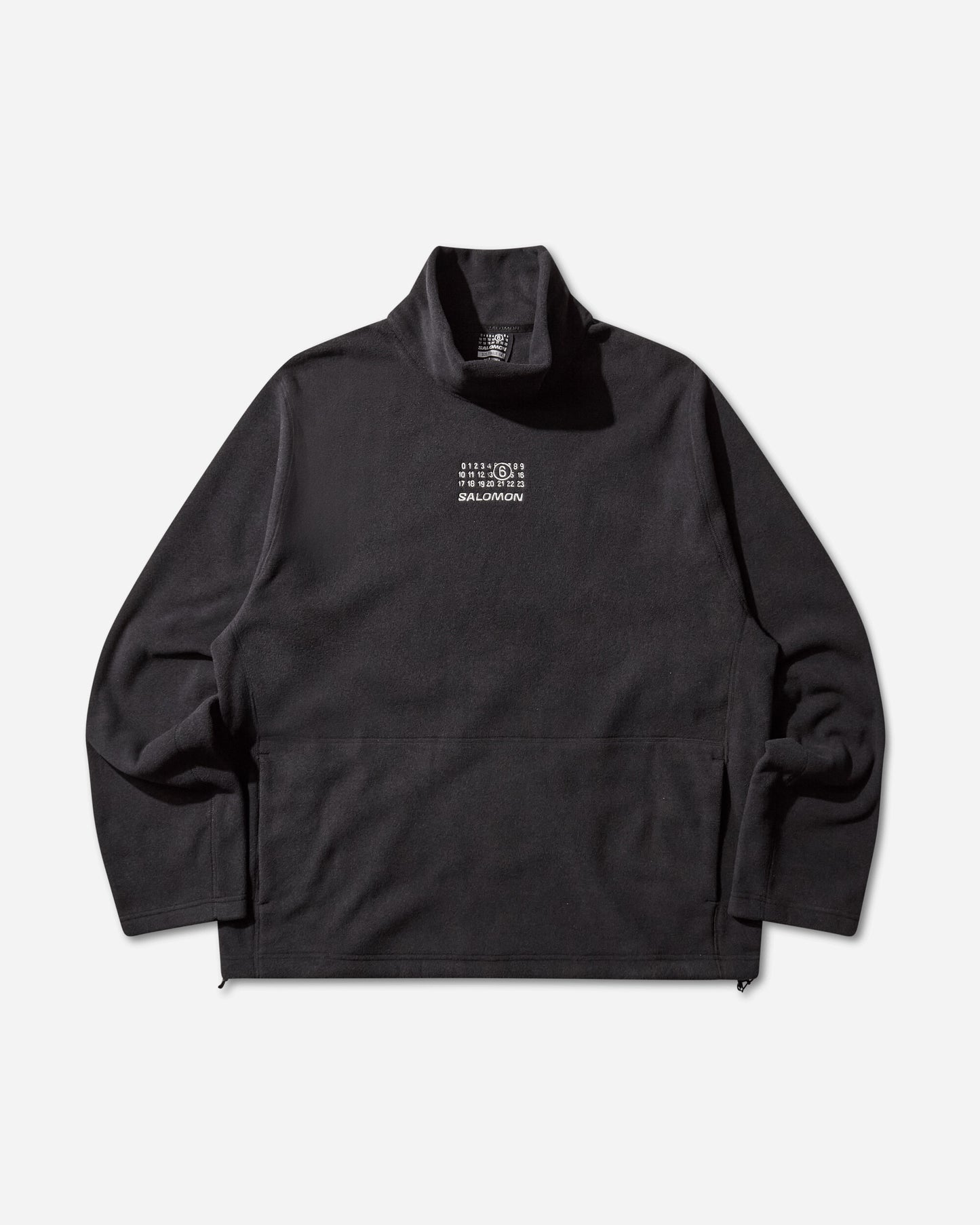 MM6 Maison Margiela Mm6 Long-Sleeved Top Washed Black T-Shirts Longsleeve SH0NH0019 899