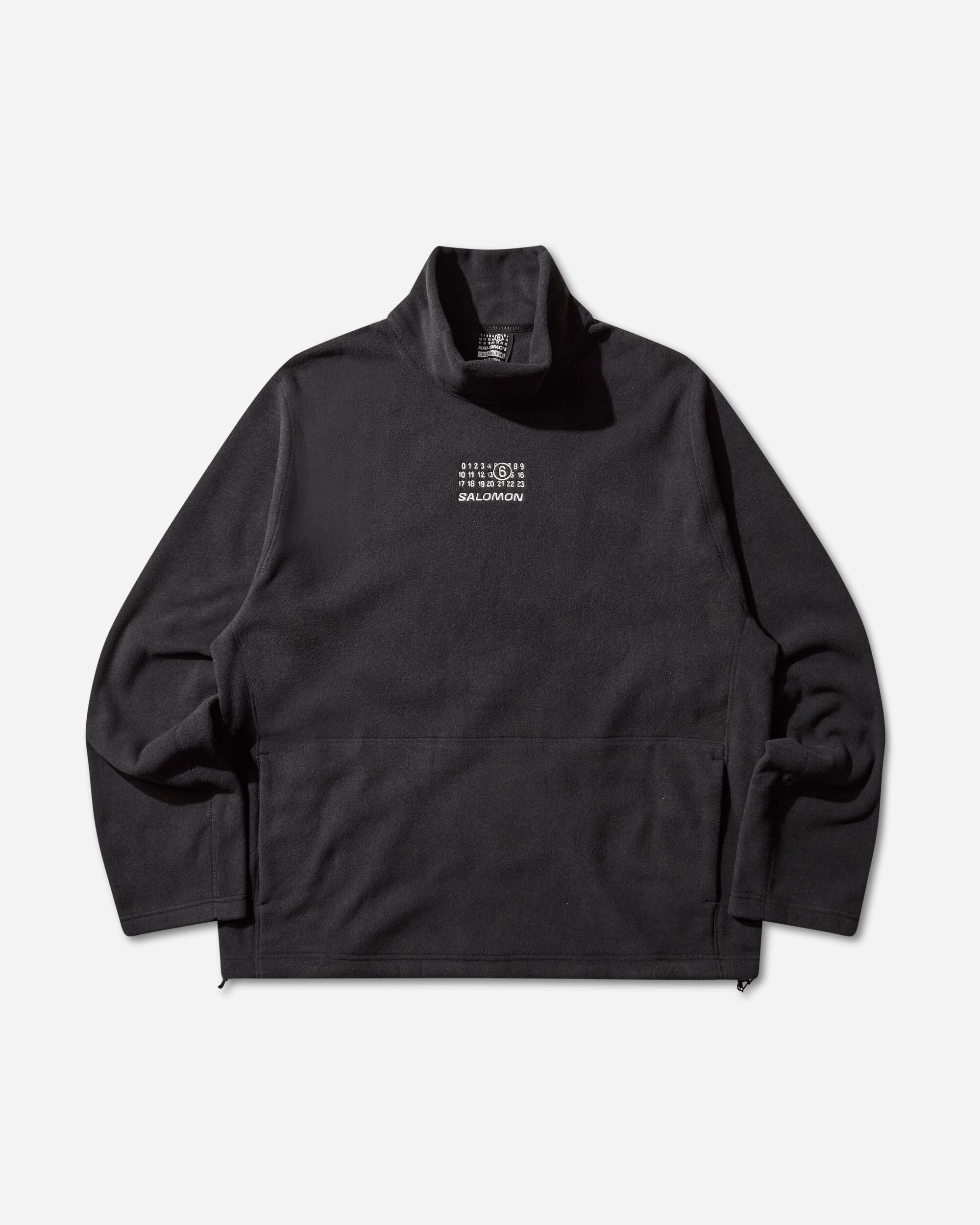 MM6 Maison Margiela Mm6 Long-Sleeved Top Washed Black T-Shirts Longsleeve SH0NH0019 899