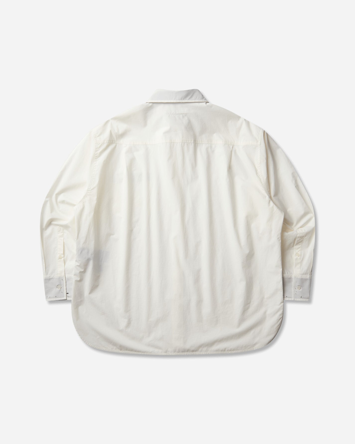 MM6 Maison Margiela Longsleeved Shirt Off White Shirts Longsleeve Shirt SH0DT0051 101
