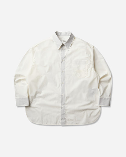 MM6 Maison Margiela Longsleeved Shirt Off White Shirts Longsleeve Shirt SH0DT0051 101