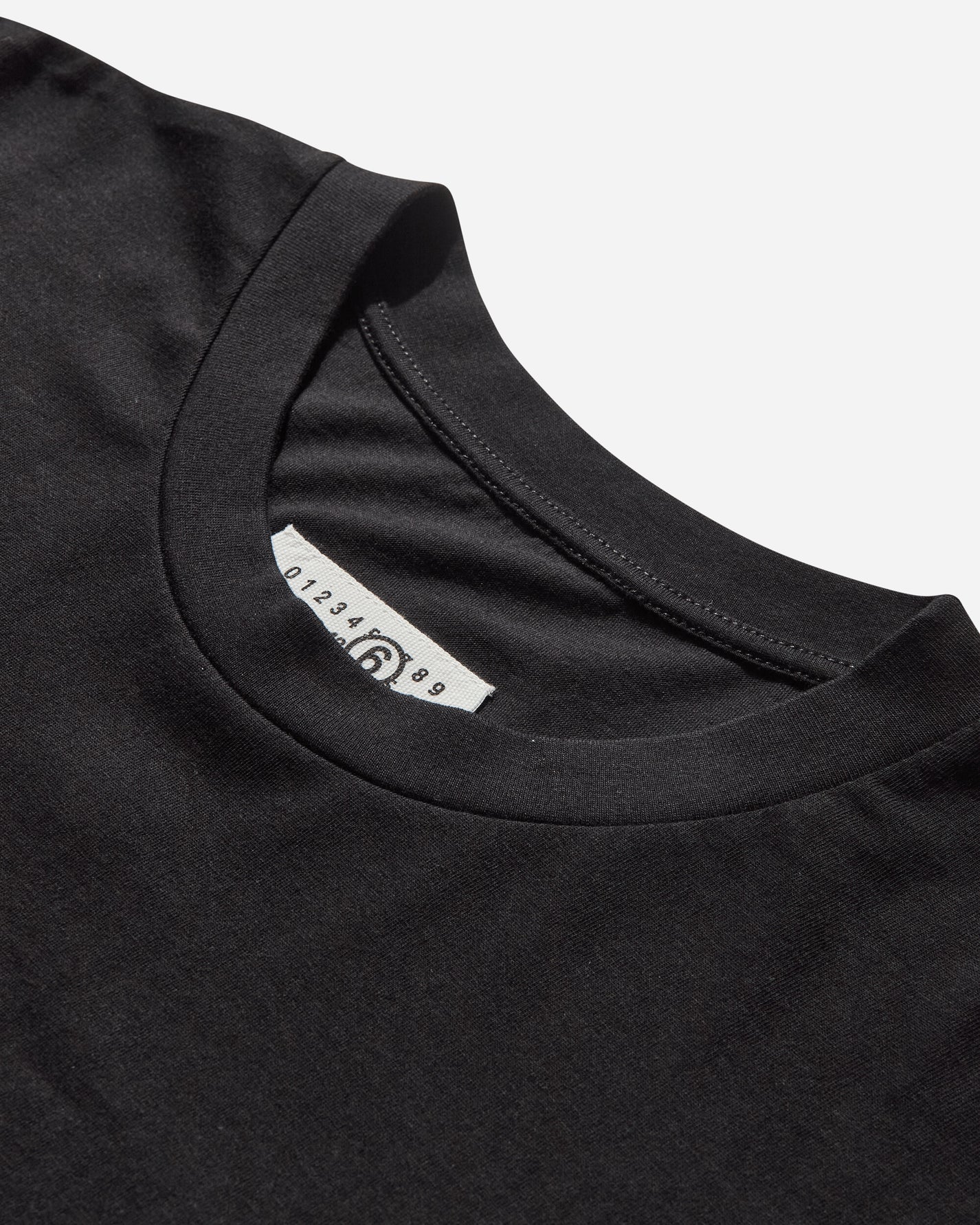 MM6 Maison Margiela Mm6 T-Shirt Black T-Shirts Shortsleeve SH2GC0032 900