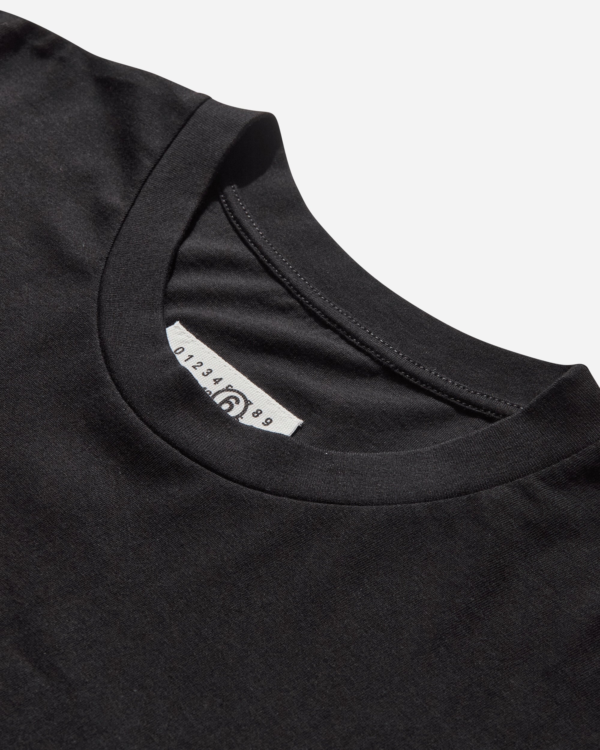 MM6 Maison Margiela Mm6 T-Shirt Black T-Shirts Shortsleeve SH2GC0032 900
