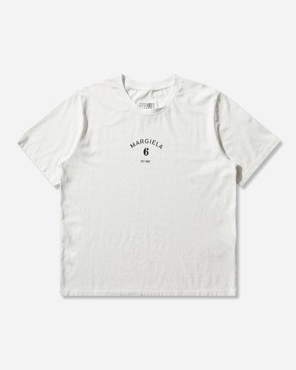 MM6 Maison Margiela T-Shirt Off White T-Shirts Shortsleeve SH2GC0038 101