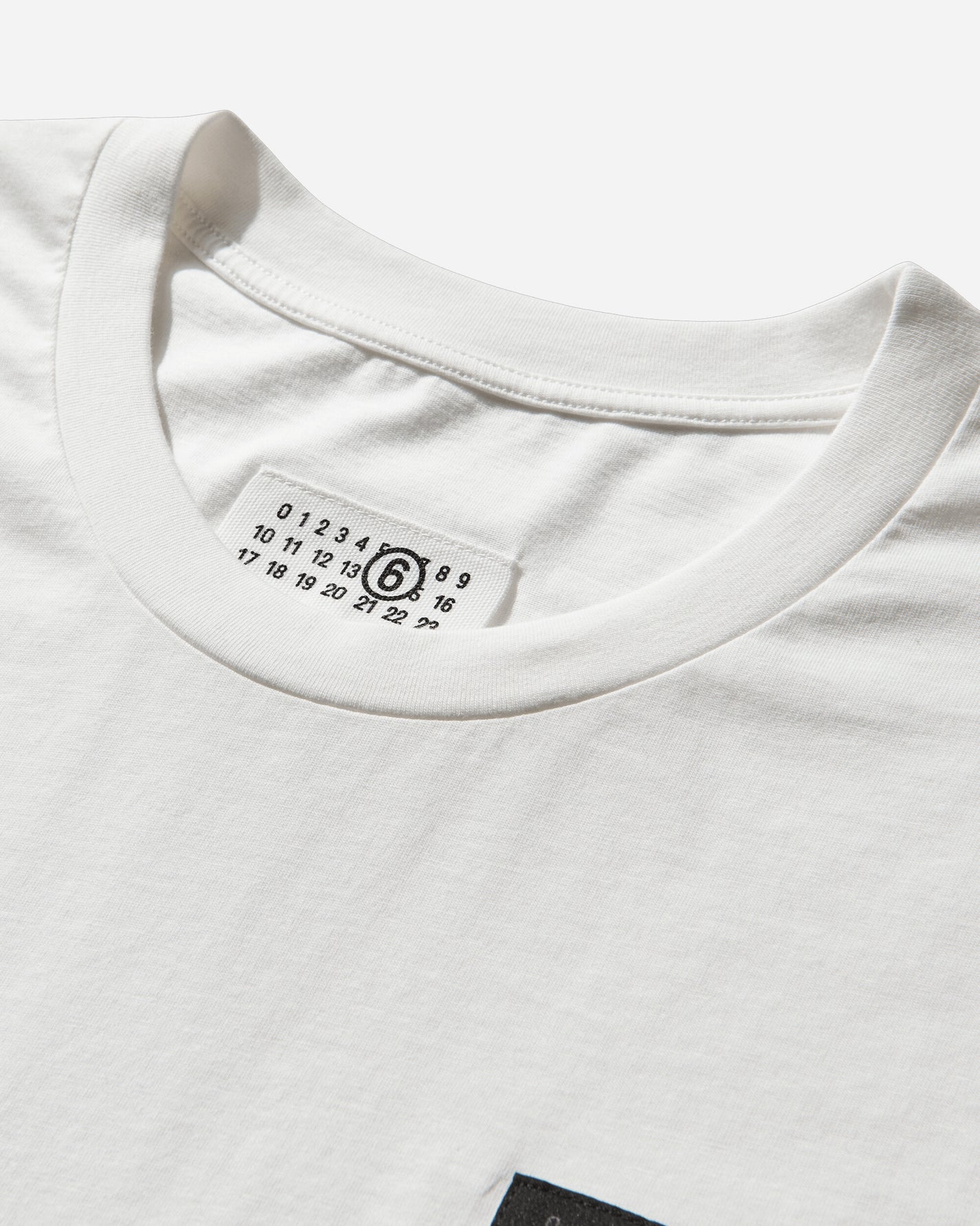 MM6 Maison Margiela T-Shirt Off White T-Shirts Shortsleeve SH0GC0069 101