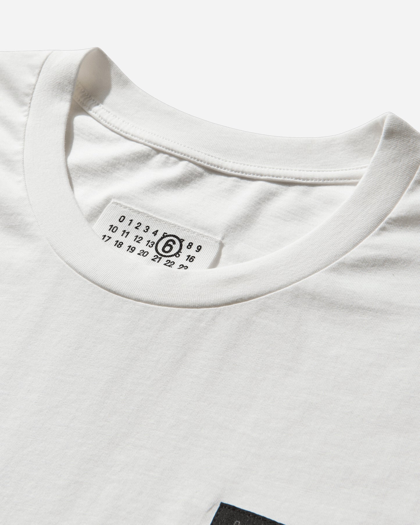 MM6 Maison Margiela T-Shirt Off White T-Shirts Shortsleeve SH0GC0069 101