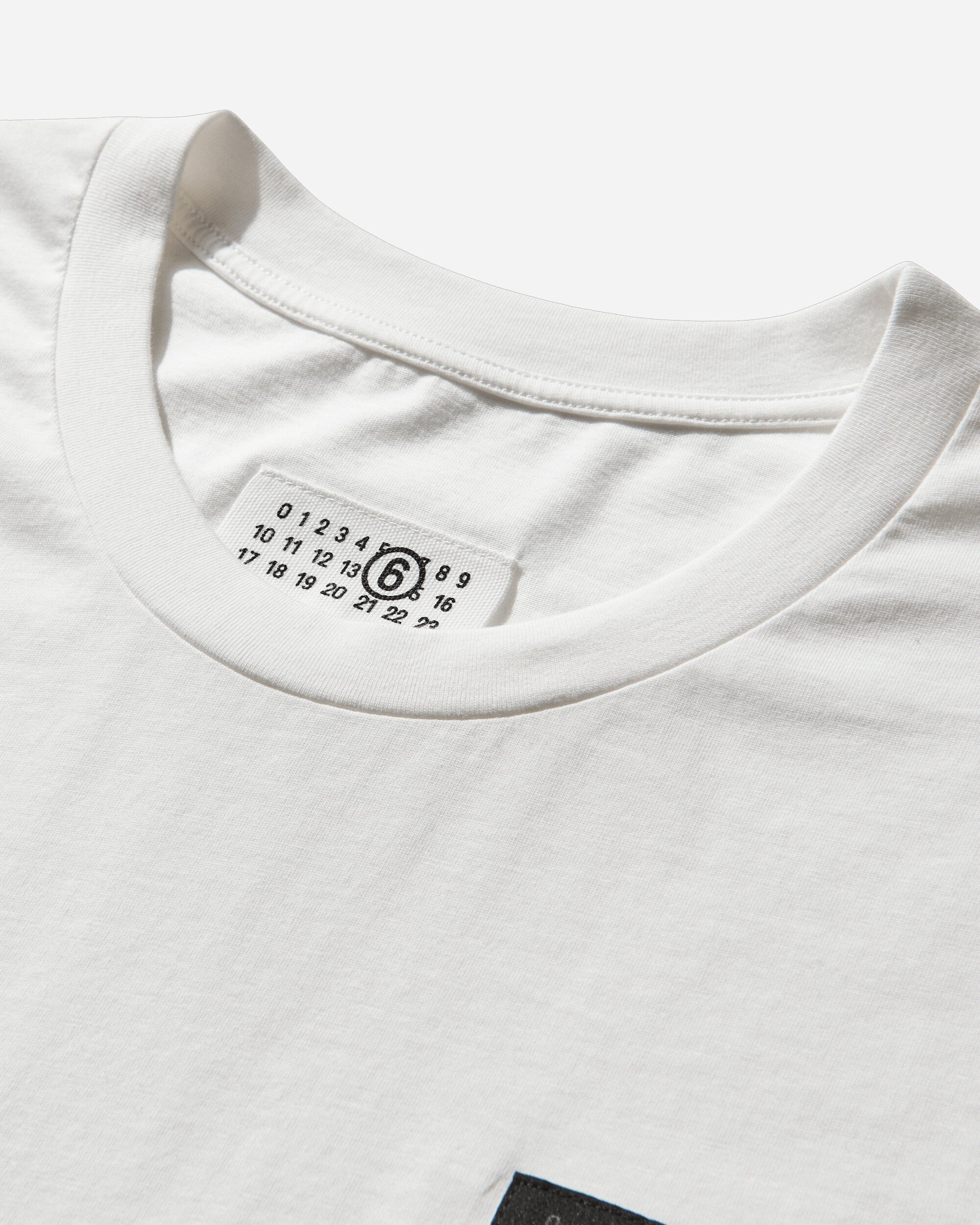MM6 Maison Margiela T-Shirt Off White T-Shirts Shortsleeve SH0GC0069 101