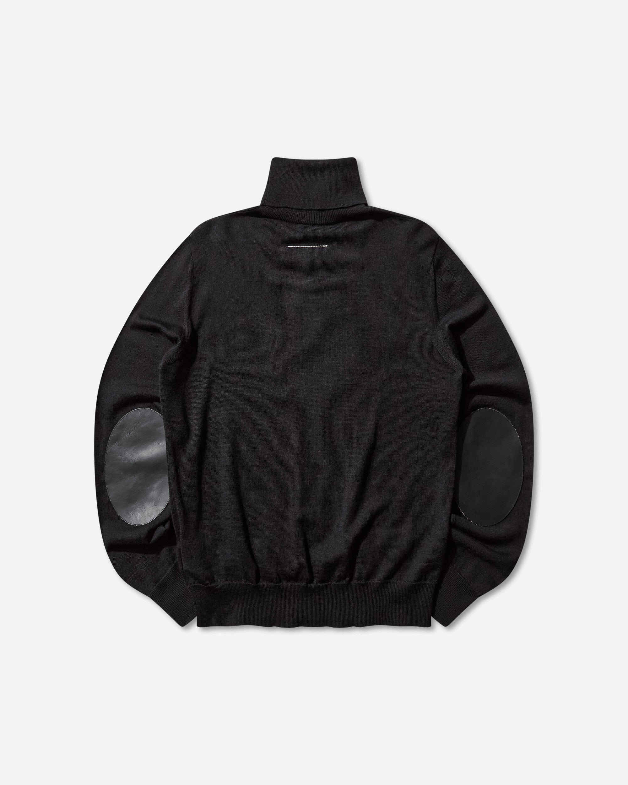 MM6 Maison Margiela Mm6 Pullover Black Knitwears Sweaters SH0HA0006 900