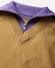 MM6 Maison Margiela Wmns Pullover Mustard/violet Knitwears Sweaters S62HA0109 961