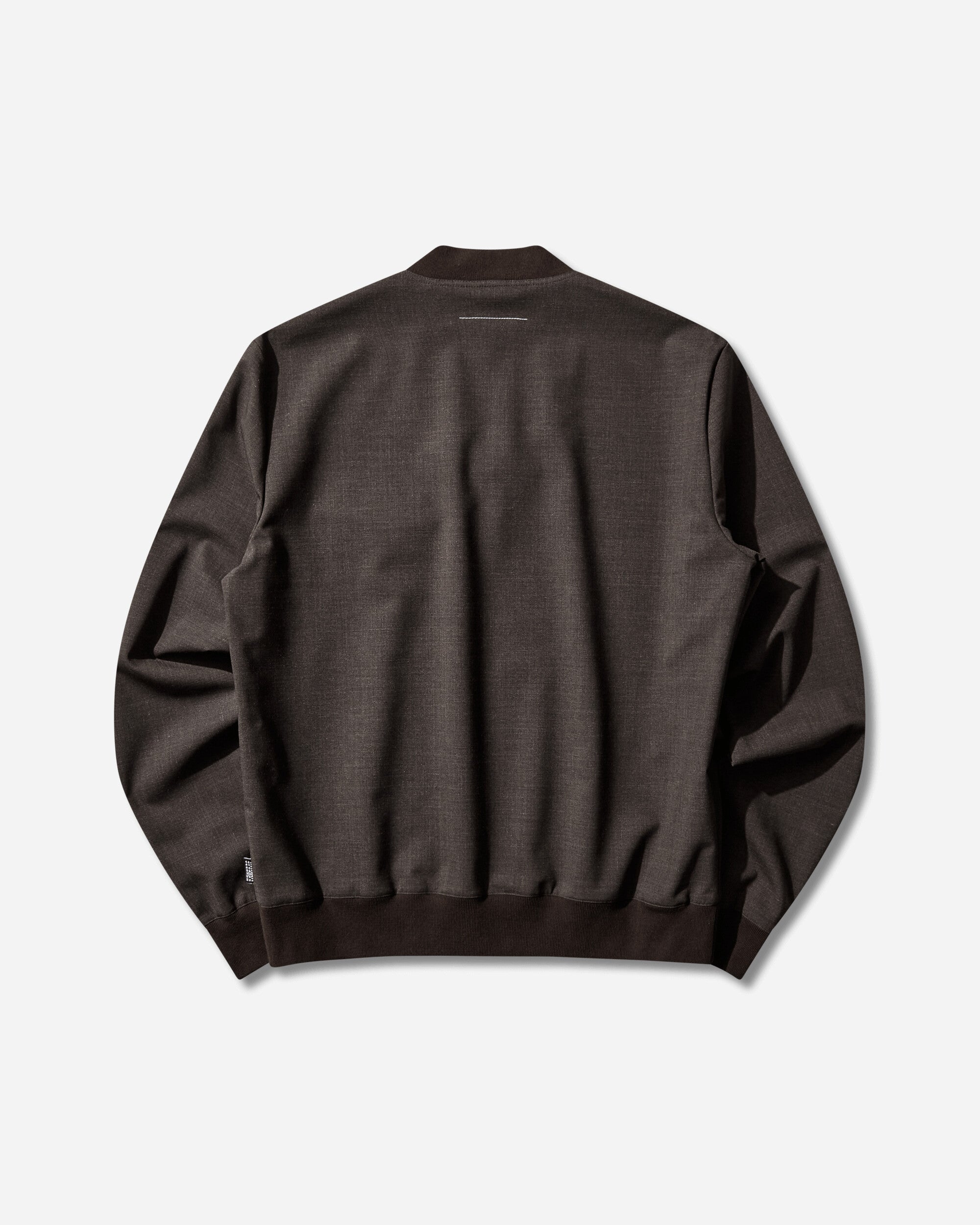 MM6 Maison Margiela Long-Sleeved Top Deep Brown T-Shirts Top SH2NH0017 144M