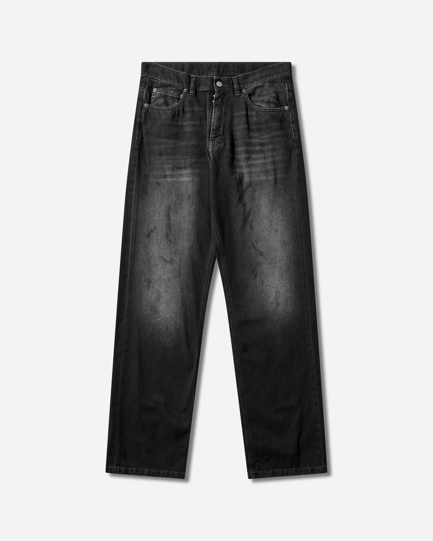 MM6 Maison Margiela Pants 5 Pockets Black Pants Trousers SH0LA0035 961