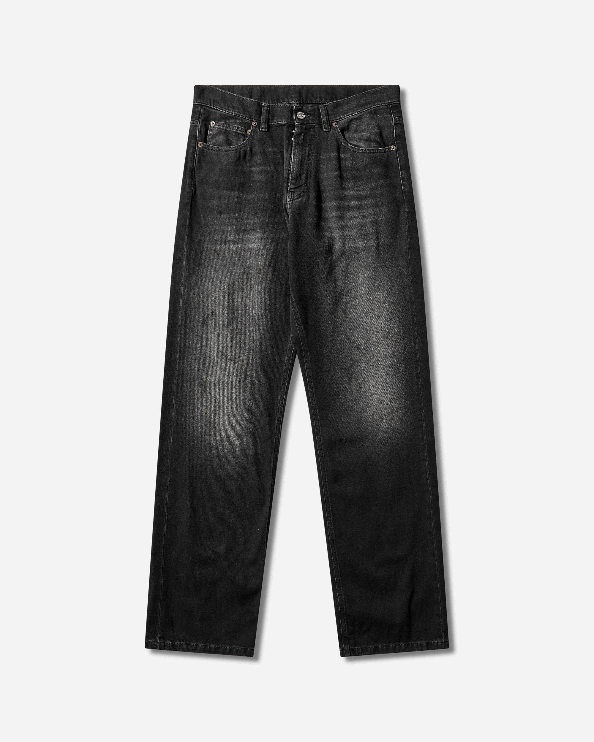 MM6 Maison Margiela Pants 5 Pockets Black Pants Trousers SH0LA0035 961