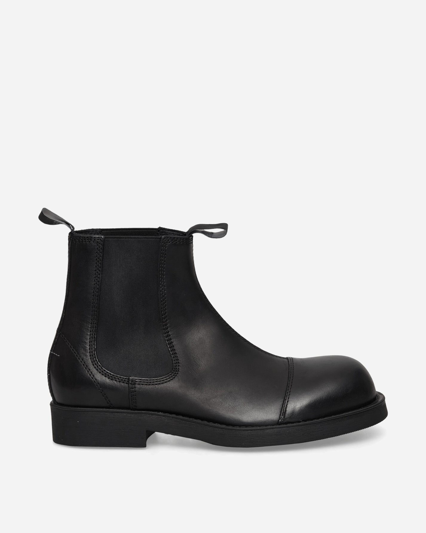 MM6 Maison Margiela Ankle Boot Black Boots Chelsea Boots SH1WU0014 T8013