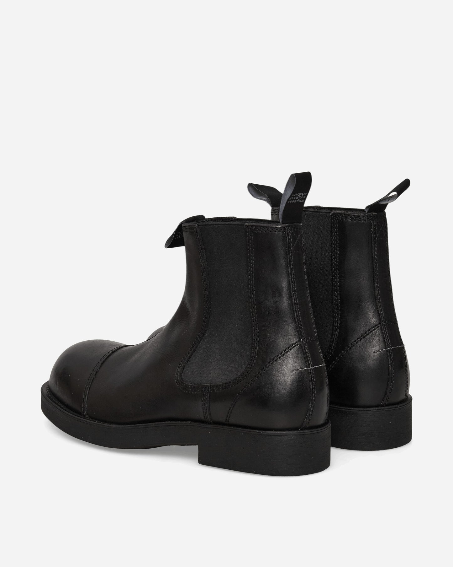 MM6 Maison Margiela Ankle Boot Black Boots Chelsea Boots SH1WU0014 T8013