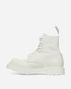 MM6 Maison Margiela 1460 8-Eye No Steel Toe/Mm6 X Dr Martens Vintage Smooth/White Virginia Boots Laced Up Boots SH3WU0013 HB009