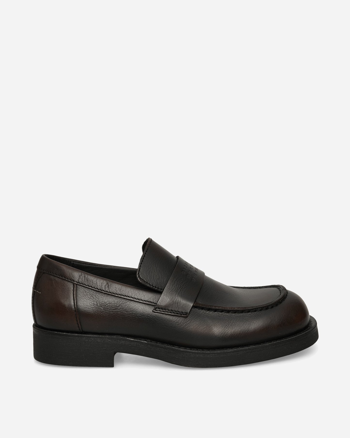 MM6 Maison Margiela Mm6 Men’S Shoes Show Cappuccino/Black Classic Shoes Loafers SH1WR0006 H0A16