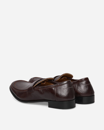 MM6 Maison Margiela Mocassin Coffee Bean Classic Shoes Loafers SH3WR0008 T8243