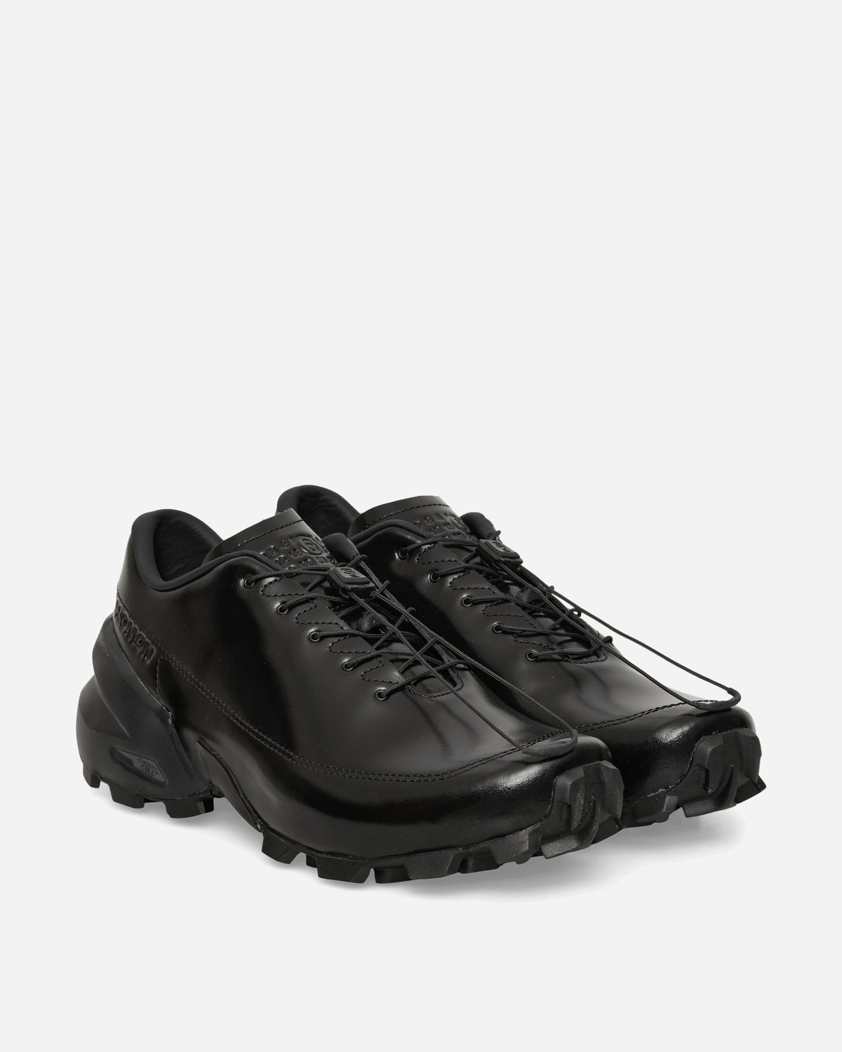 MM6 Maison Margiela Crossderby Black Sneakers Low SH1WS0032 T8013