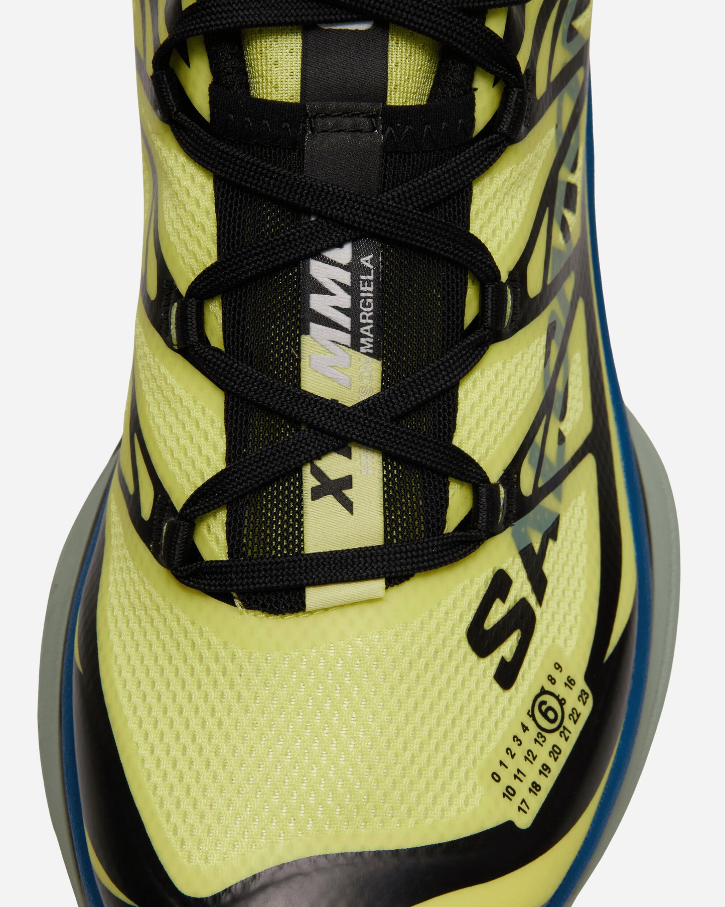 MM6 Maison Margiela Xt Mm6/Salomon Sunny Lime/Black/Green Milieu Sneakers Low SH1WS0020 HB420