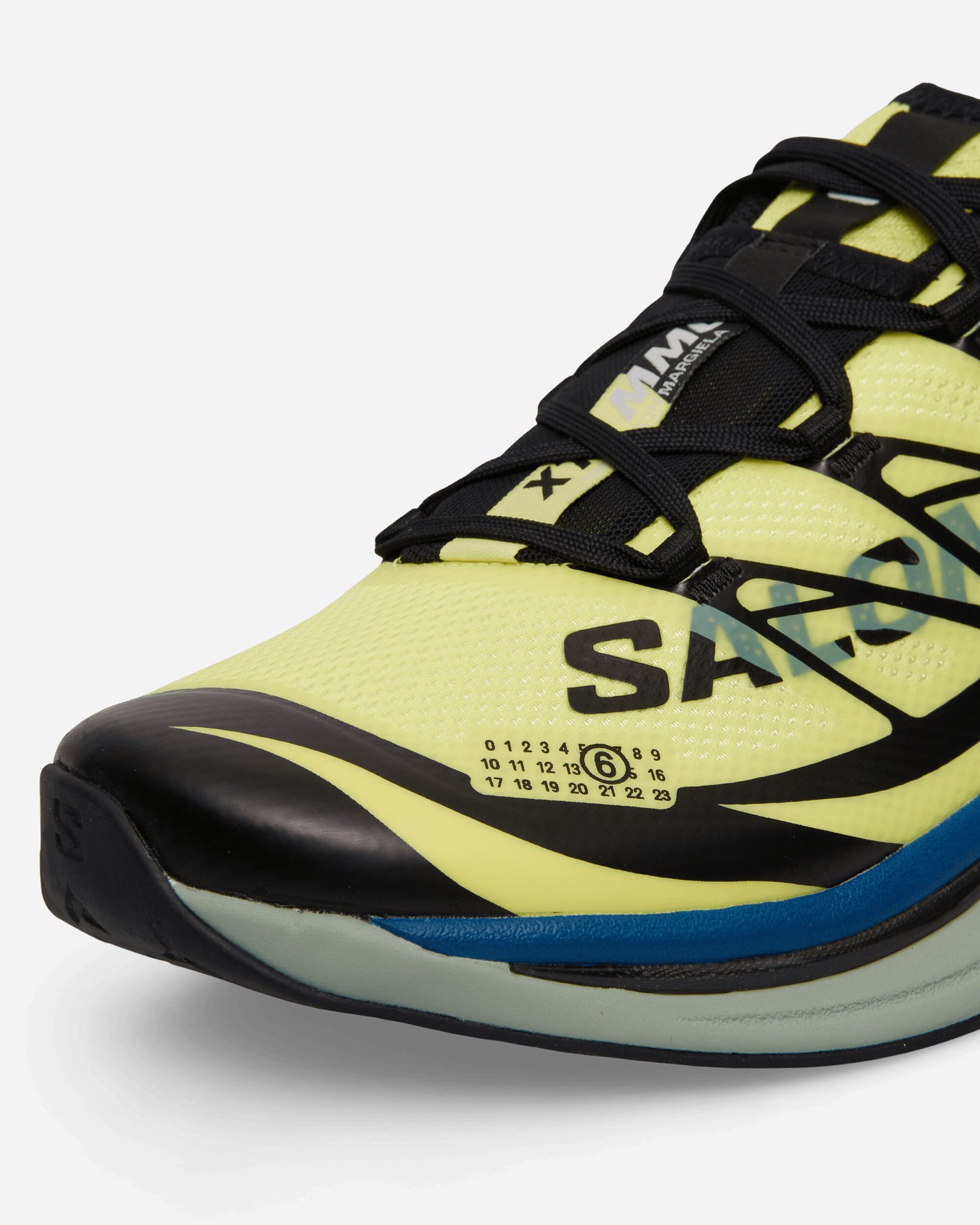 MM6 Maison Margiela Xt Mm6/Salomon Sunny Lime/Black/Green Milieu Sneakers Low SH1WS0020 HB420