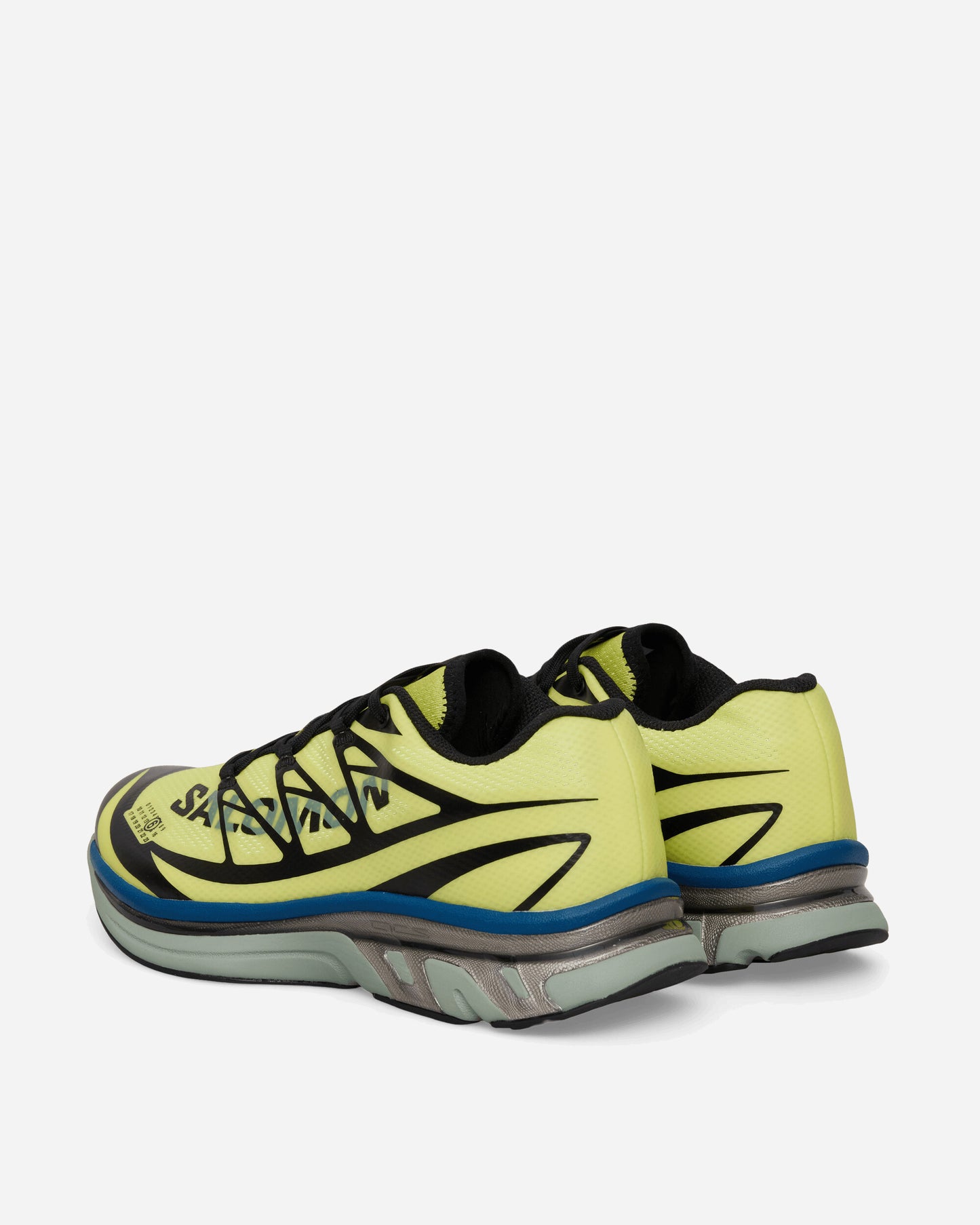 MM6 Maison Margiela Xt Mm6/Salomon Sunny Lime/Black/Green Milieu Sneakers Low SH1WS0020 HB420