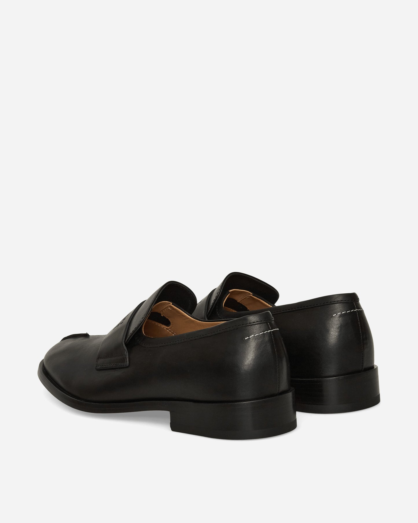 MM6 Maison Margiela Mm6 Mocassin Black Classic Shoes Oxford SH1WR0003 T8013