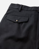 Magliano Classic Zip Double P Black Pants Casual MGFW26PA02221 6103