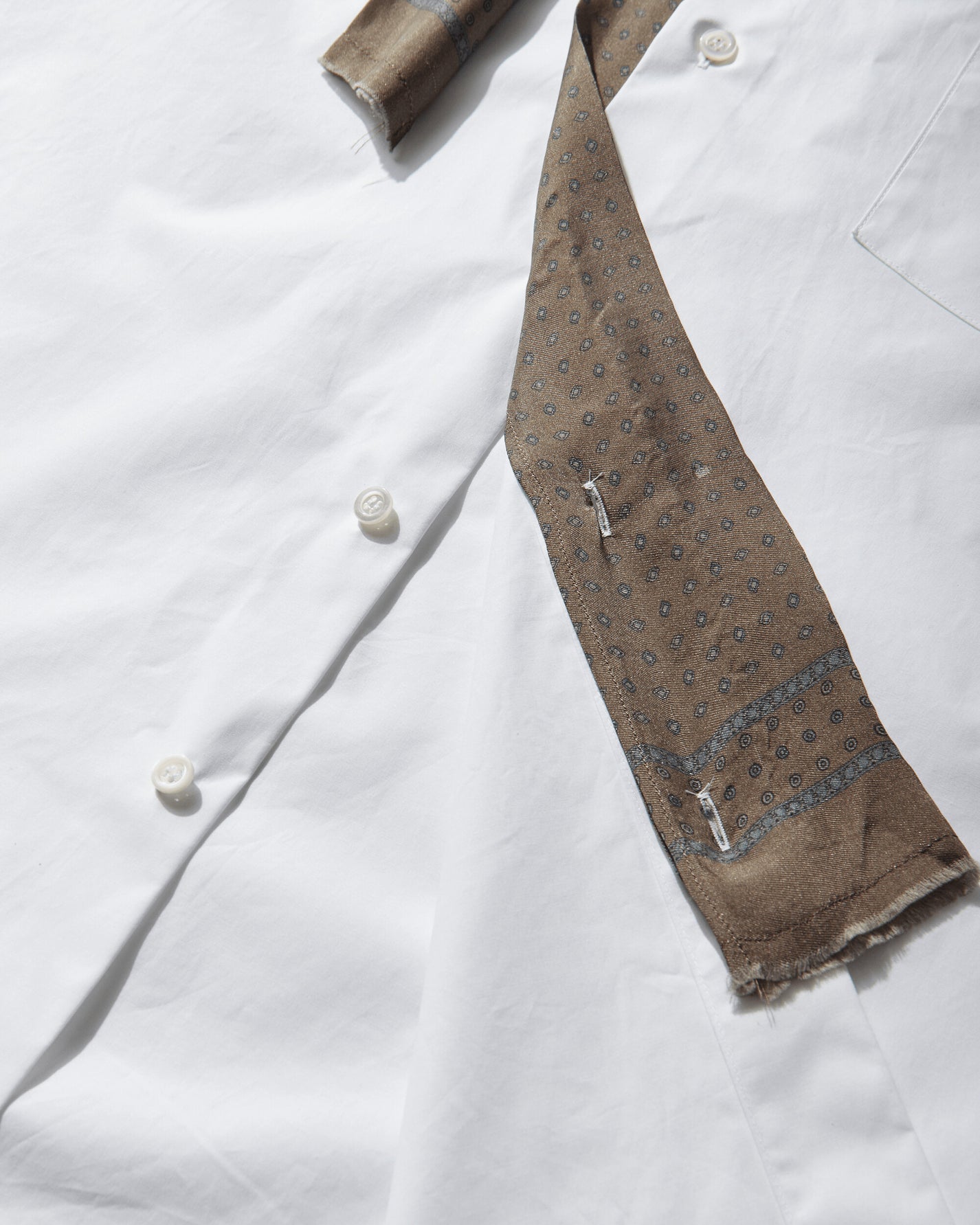 Magliano Crispy Penna Long Sleeve White T-Shirts Longsleeve MGSS26SR02386 6070