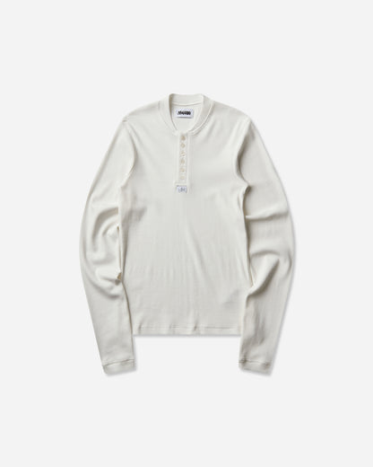 Magliano Nudo Serafino Long S White T-Shirts Longsleeve MGFW26TT02876 6067