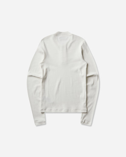 Magliano Nudo Serafino Long S White T-Shirts Longsleeve MGFW26TT02876 6067