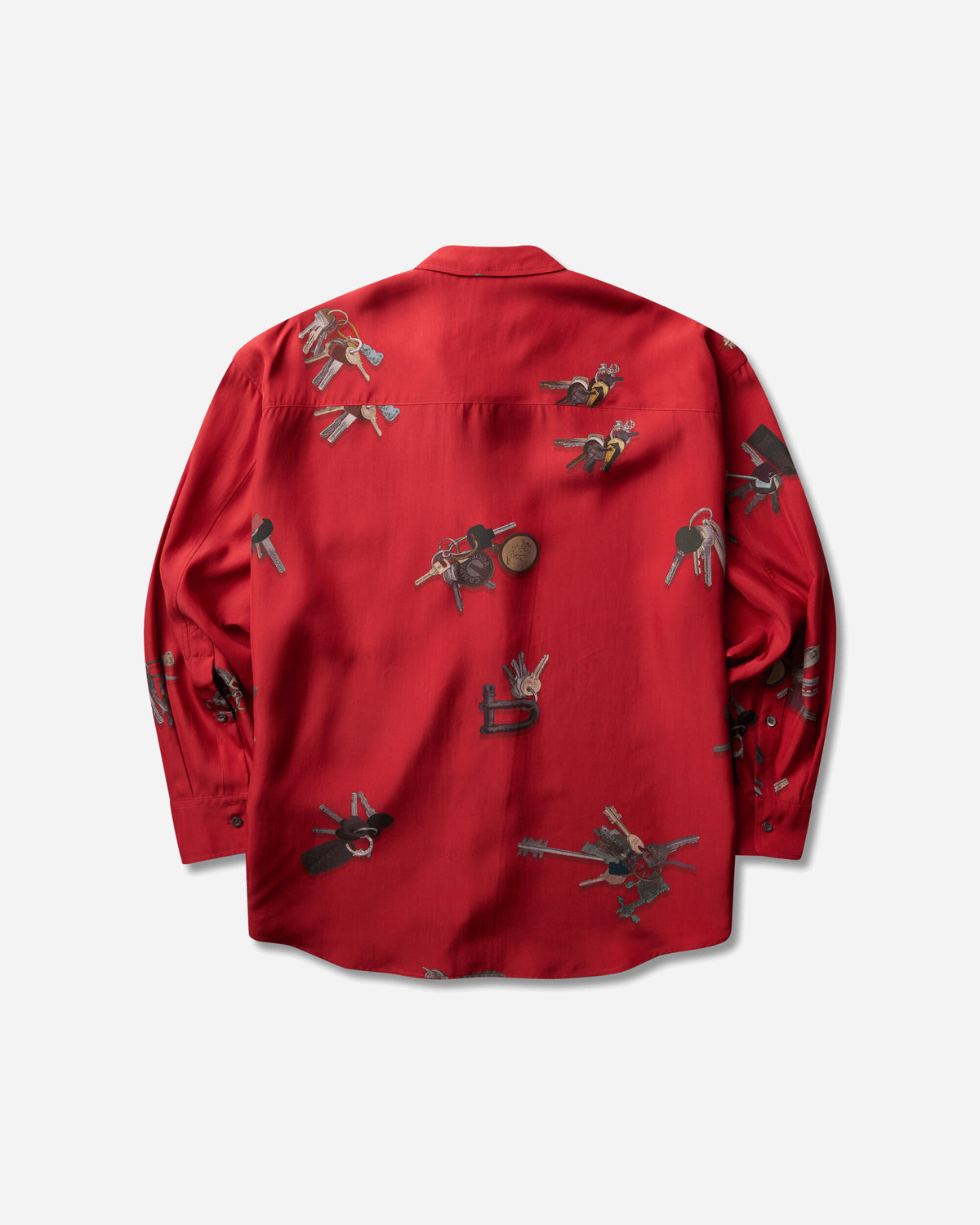 Magliano A Bunch Of Keys Shir Red Shirts Longsleeve Shirt MGFW26SR01092 8503