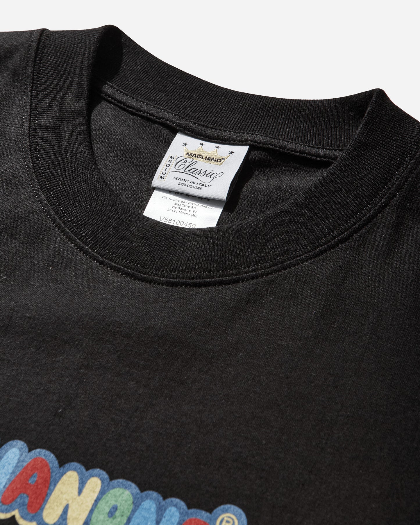 Magliano Maglianone  Classic Tee Classic Black T-Shirts Shortsleeve MGSS26TT02012 6162
