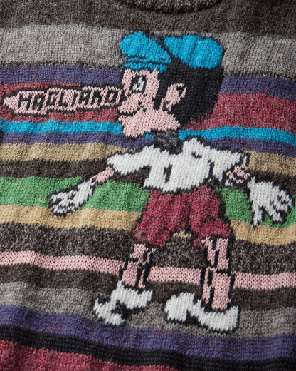 Magliano Pinocchio Stripy Swe Multicolor Knitwears Sweaters MGFW26SW04073 8589