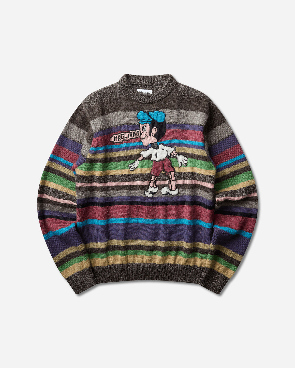 Magliano Pinocchio Stripy Swe Multicolor Knitwears Sweaters MGFW26SW04073 8589