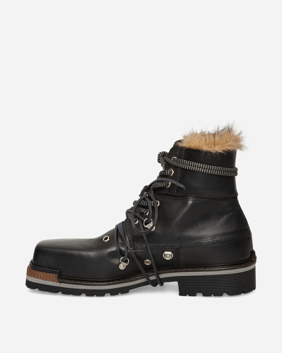 Magliano Teknival Monster Boo Black Boots Laced Up Boots MGFW26FO12725 6084