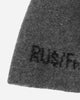 Mainline:RUS/Fr.CA/DE Wmns Knitted Hat With Logo Grey Hats Beanies AW24LOGOHAT HAT