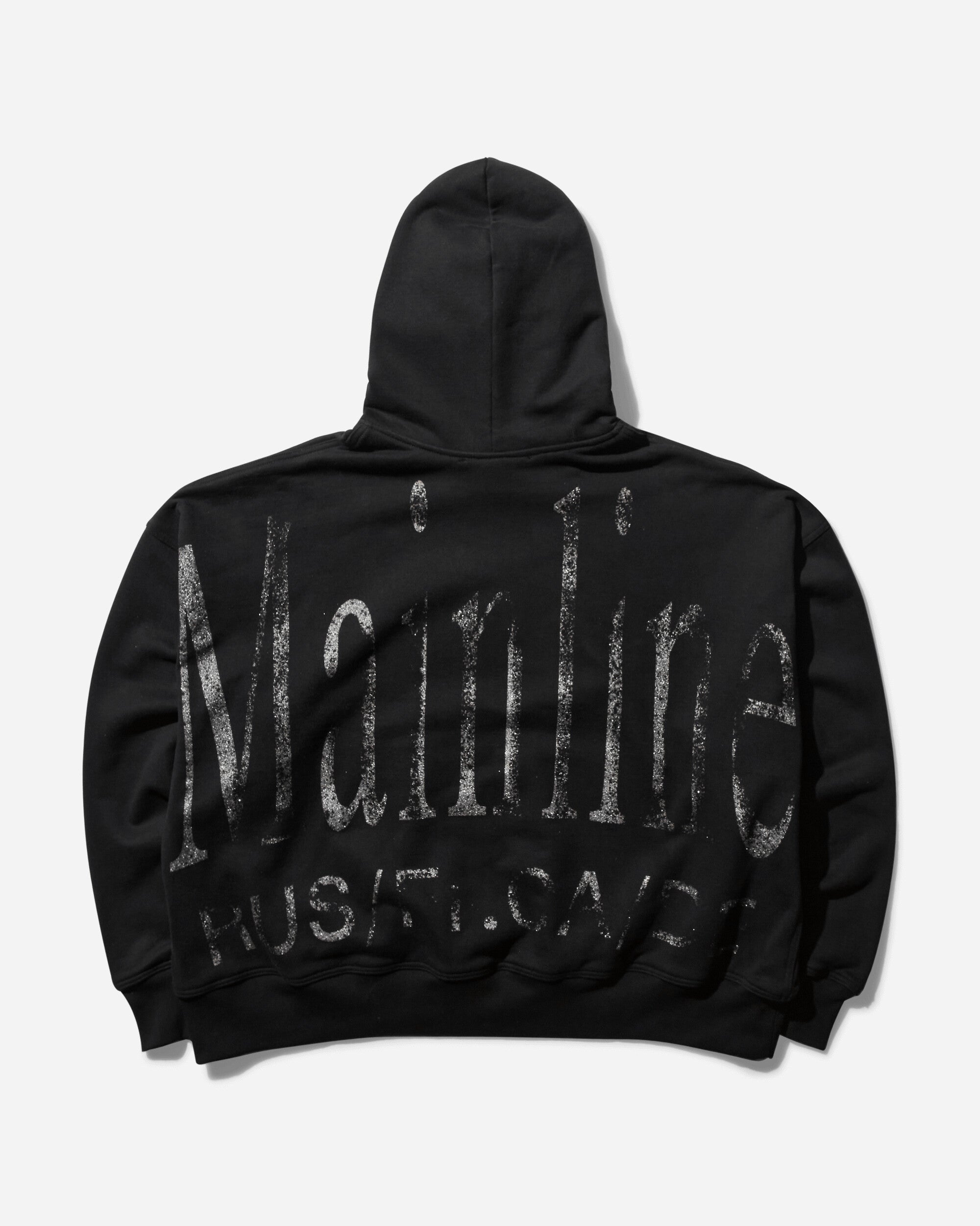 Mainline:RUS/Fr.CA/DE Wmns Bronze Back Logo Hoodie Black With Bronze Sweatshirts Hoodies AW24KADEEM KADEEM