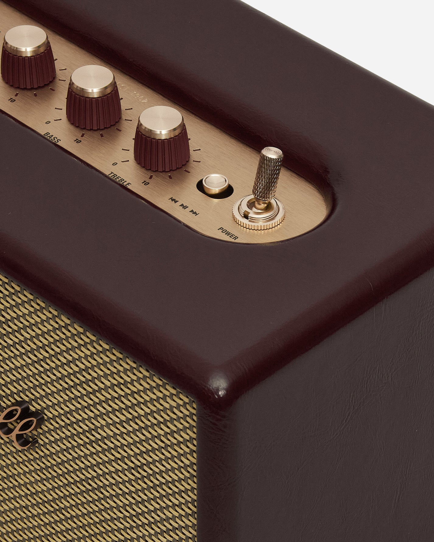 Marshall Acton III Burgundy Burgundy Tech and Audio Speakers 1008173 BURGUNDY