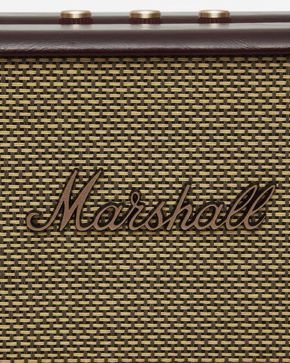 Marshall Acton III Burgundy Burgundy Tech and Audio Speakers 1008173 BURGUNDY